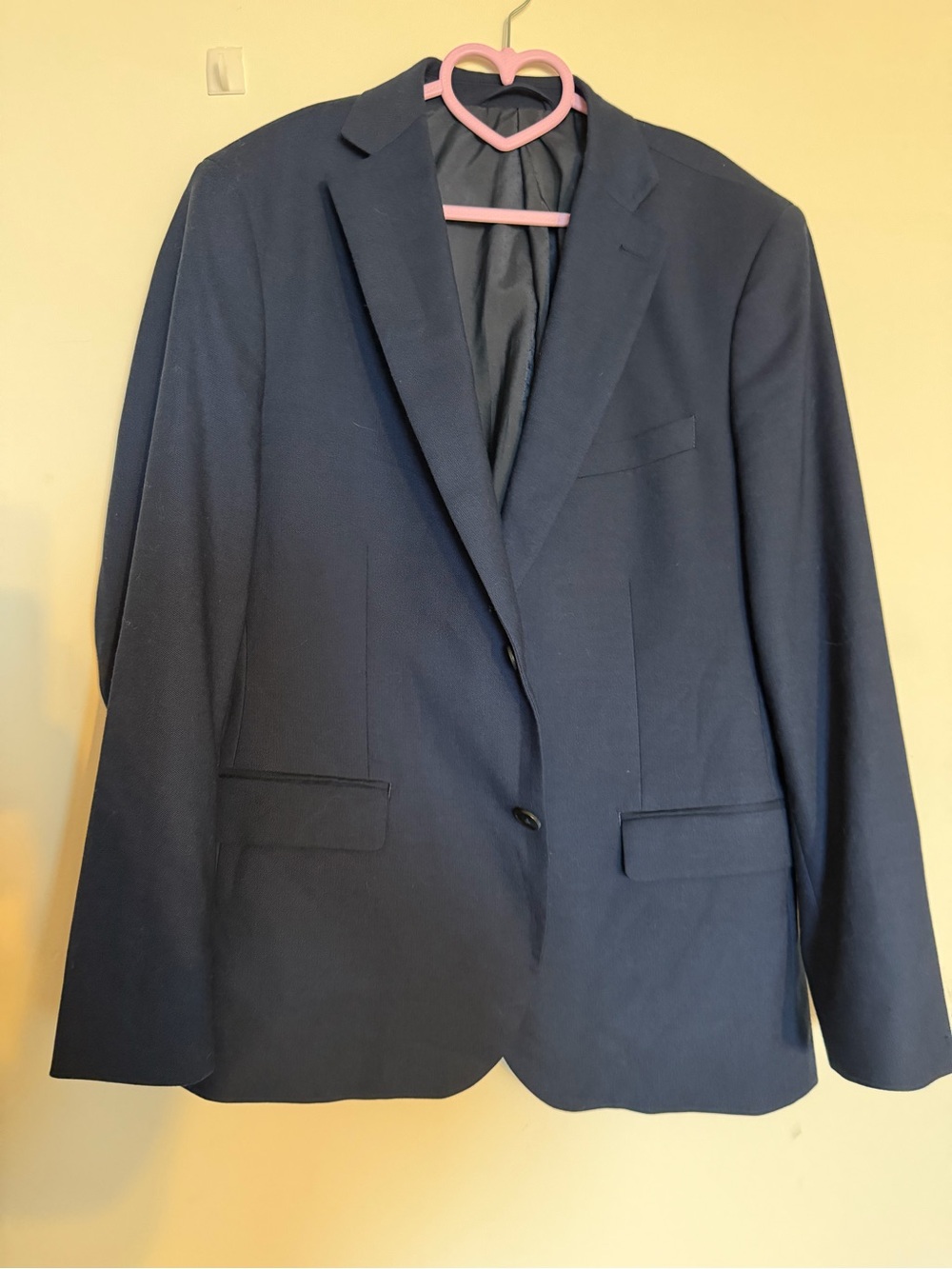 RW&CO. Navy Blue Two-Button Blazer
